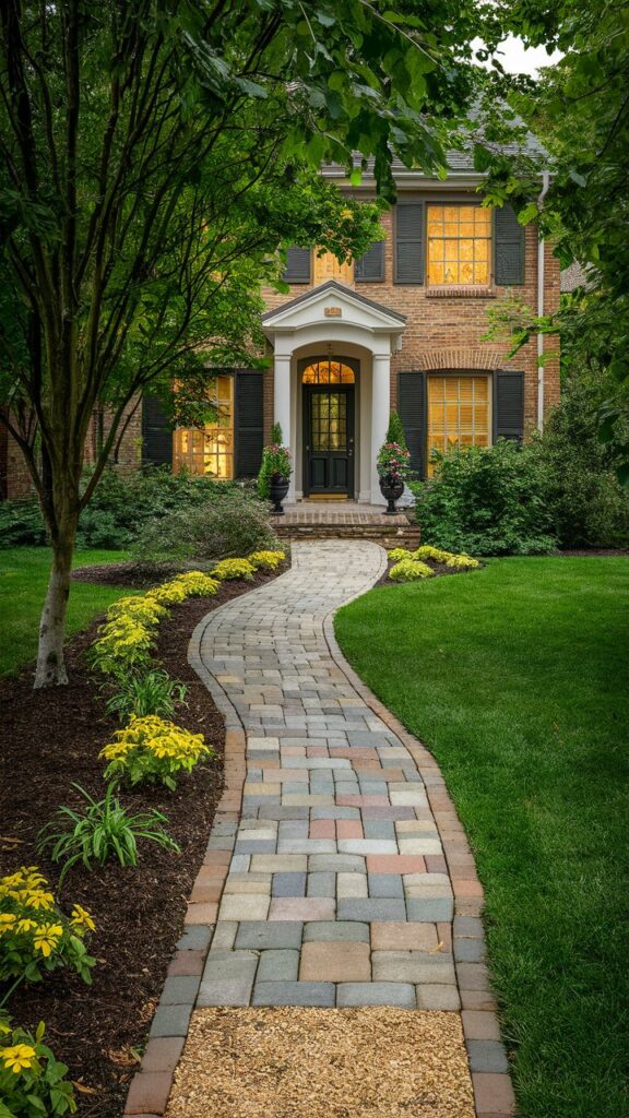 Creative Walkway Ideas From Driveway To Front Door Harvesthex