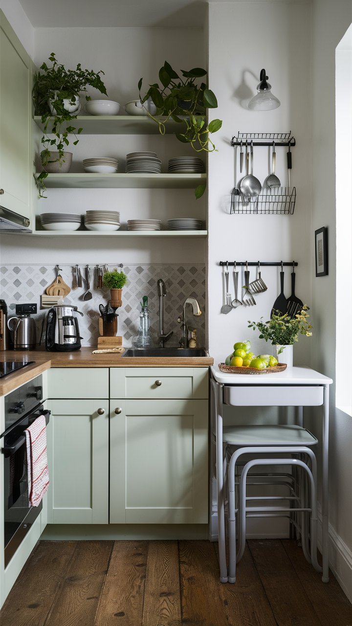 Transforming a Very Small Kitchen on a Budget: Creative Ideas for a ...