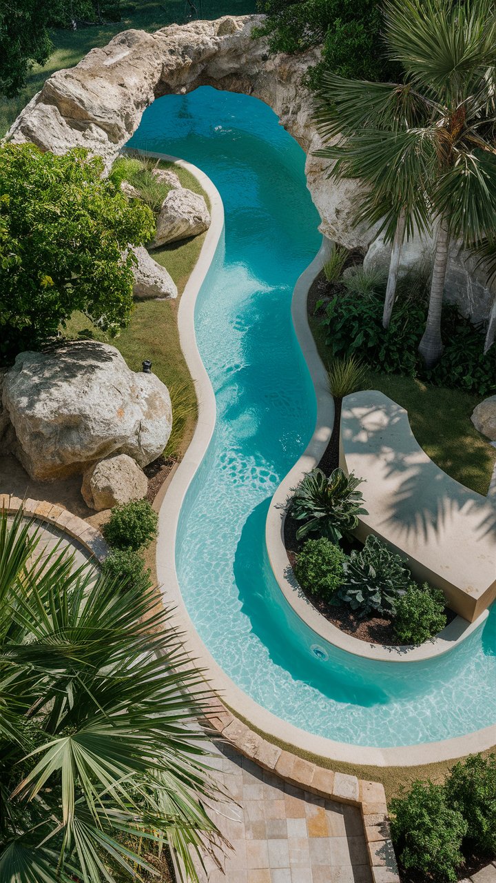 25 Stunning Backyard Lazy River Ideas for Ultimate Relaxation - Harvesthex